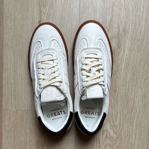 Greats White Charlie Sneakers for Women